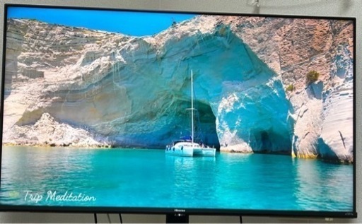 4K液晶テレビ(43型)　テレビスタンドセット