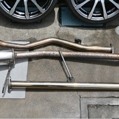 keiワークスで使用してました！　ホイール、マフラー売ります！
