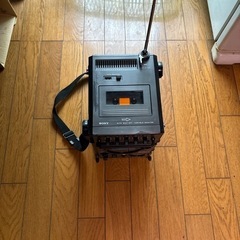 アウトドアラジカセレトロSONYジャカル
