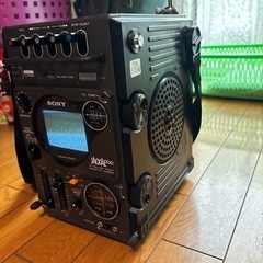 アウトドアラジカセレトロSONYジャカル
