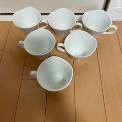 譲り先決まりました】ポーセラーツ コーヒーカップ シェル 小物入れ