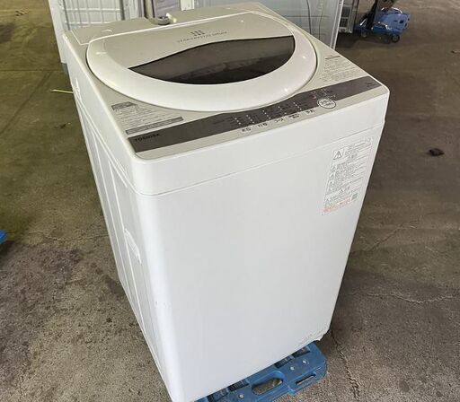 全自動洗濯機 5.0kg 東芝 AW-5G9 2021　G62303