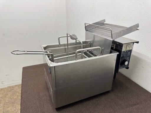 ホシザキ HOSIZAKI 業務用 卓上フライヤー 8L 200V 厨房 飲食店 FL-8TB