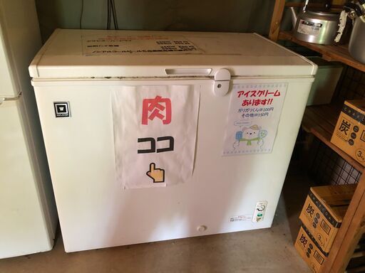 ついに最終アイテムが登場（業務用冷凍庫）