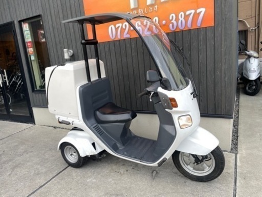 ★18万円！ジャイロキャノピー 4スト セル1 実働車　ホンダ　ジャイロ　CANOPY デリバリー　配達　宅配　原付　TA03