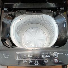 YAMADA　洗濯機　4.5㎏　YWM‐T45H1　2022年式　ブラック　　■買取GO‼　栄和店