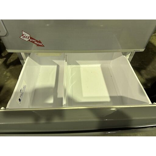 冷蔵庫 4ドア アクア AQR-361F(S) 2016 G59427 - 冷蔵庫 