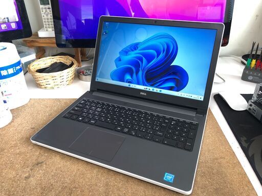 DELL Inspiron 5558 8GB SSD240GB Windows11　Microsoft Officeインストール