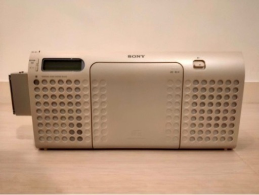 SONY ソニー　CDラジオ ホワイト ZS-E70 W リモコン付き