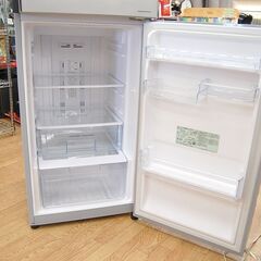 ⑩ 冷蔵庫 203L 2016年製 2ドア 日立 R-20FA 200Lクラス シルバー系 二百L 大型 HITACHI  札幌市 清田区 平岡