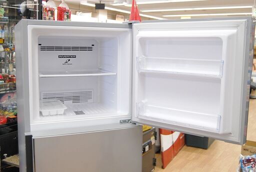 日立 203L 冷蔵庫 2016年製 2ドア R-20FA ③ シルバー 200Lクラス