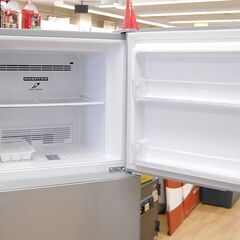 ⑩ 冷蔵庫 203L 2016年製 2ドア 日立 R-20FA 200Lクラス シルバー系 二百L 大型 HITACHI  札幌市 清田区 平岡