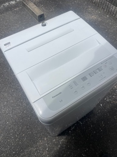 2022年式　Panasonic 5キロ洗濯機