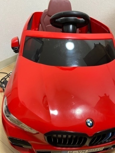 バッテリー子供用電動乗用カー(赤色BMW)