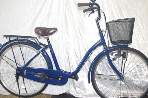 商談中「中古」26インチファミリーサイクル/ブルー