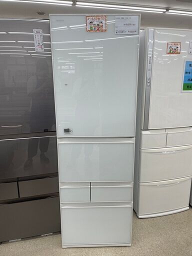 店長値引き★ジモティ割あり★ TOSHIBA 冷蔵庫 410L 17年製 動作確認／クリーニング済み TJ7328