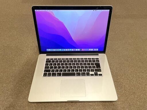MacBook Pro 2012　15インチ　i7　8GB　251GB