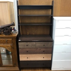 チェストラック 4段 ブラウン 16,500円