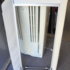 コロナ ルームエアコン 2014年製 CW-A1814 枠 説明書 リモコン付き 木造4.5畳  洋室7畳 窓用エアコン CORONA 札幌市 白石区 東札幌