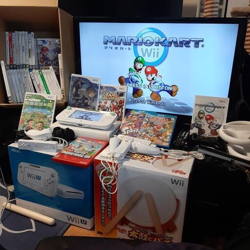 ☆テレビまで全てセット！WIIU、超豪華セット、写真ある物全て+α