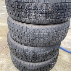 タイヤ付きアルミホイール４本セット