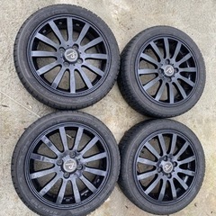 タイヤ付きアルミホイール４本セット