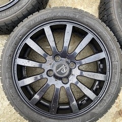 タイヤ付きアルミホイール４本セット