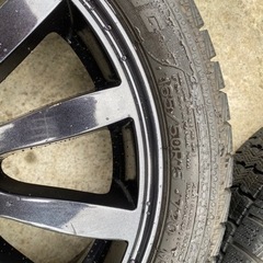 タイヤ付きアルミホイール４本セット