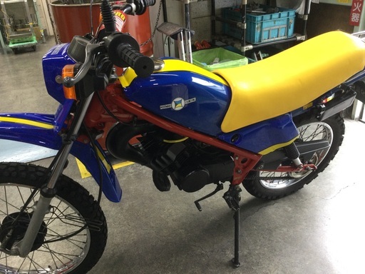 ついに完成、希少な2ストMT50黄色ナンバー値下げ