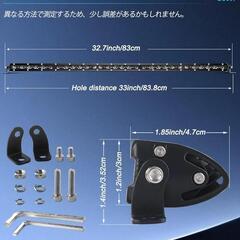 LED作業灯 32インチ 90W LEDライトバー 車 26000ルーメン車のパーツ