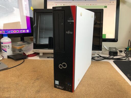 富士通 ESPRIMO D586/MX Core i5 8GB SSD240GB Windows11　Microsoft Officeインストール