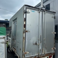 最終値下げ 希少！軽トラ 箱 物置等 ワンオフ加工品 - 車のパーツ