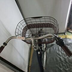 D643　★限定特価★ 中古自転車 マルイシ　ポーリア【　27インチ　青　6段　LEDオートライト 】