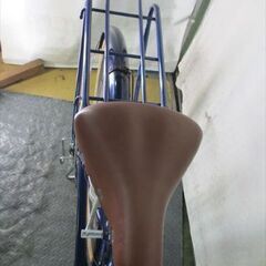 D643　★限定特価★ 中古自転車 マルイシ　ポーリア【　27インチ　青　6段　LEDオートライト 】