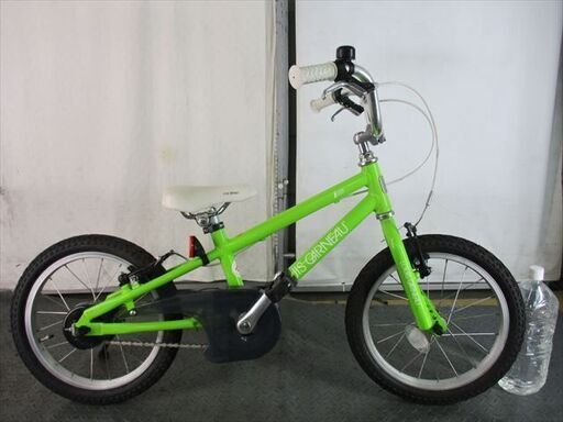 Ｄ644　★19800円★整備済み 中古子供自転車 ルイガノ【16インチ　グリーン 　アルミフレーム】
