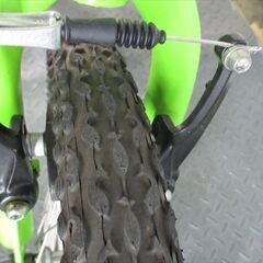 Ｄ644　★19800円★整備済み 中古子供自転車 ルイガノ【16インチ　グリーン 　アルミフレーム】