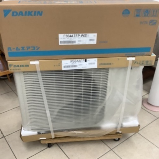 【新品】DAIKIN  ダイキン　ルームエアコン　F564ATEP-W5  18畳