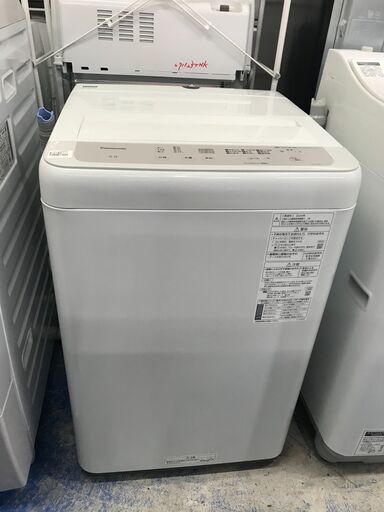 【FU897】★パナソニック   Panasonic  縦型全自動洗濯機   NA-F5B2  5.0㎏   2024年式  大容量 大家族 ファミリータイプ シンプル おしゃれ   クリーニング済 堺市 深井 【ジャングルジャングル深井店】