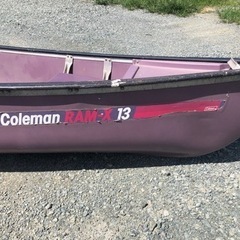 20km内無料運搬可！コールマン カナディアンカヌーRAM-X13珍しい