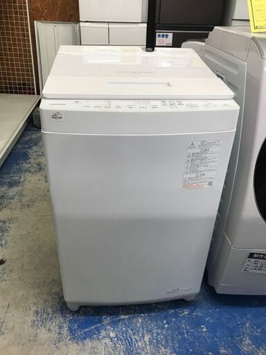 【FU898】★TOSHIBA  東芝  電気洗濯機  AW-8DH3   8.0㎏   2023年式  大容量 大家族 ファミリータイプ シンプル おしゃれ   リーニング済 堺市 深井 【ジャングルジャングル深井店】