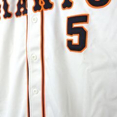 【おみせっち】未使用タグ付/箱入り DESCENTE 読売ジャイアンツ 清原和博 #5 ユニフォーム Lサイズ デサント 巨人軍 ※長期保管/シミあり