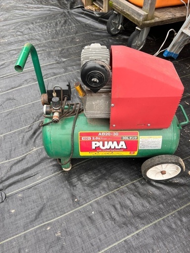 エアコンプレッサー　PUMA AB20-30 AC100Ｖ