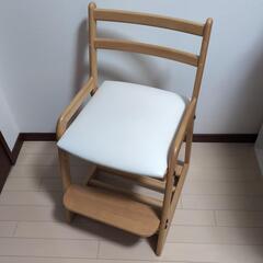 椅子　子供用　キャスター付き　成長に合わせて調整可能