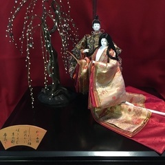 尾山人形　寿㐂代作　極上本頭　平安　日本人形　雛人形