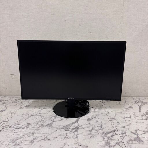 18733  View Sonic ガラススタンド　PCモニター　液晶ディスプレイ 2019年製 27V ◆大阪市内・東大阪市他 6,000円以上ご購入で無料配達いたします！◆ ※京都・高槻・枚方方面◆神戸・西宮・尼崎方面◆生駒方面、大阪南部方面　それぞれ条件付き無料配送あり！