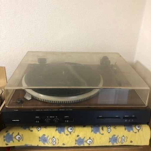 マイクロ精機　レコードプレーヤー