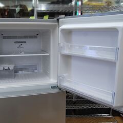⑪ 冷蔵庫 203L 2016年製 2ドア 日立 R-20FA 200Lクラス シルバー系 二百L 大型 HITACHI  札幌市 清田区 平岡