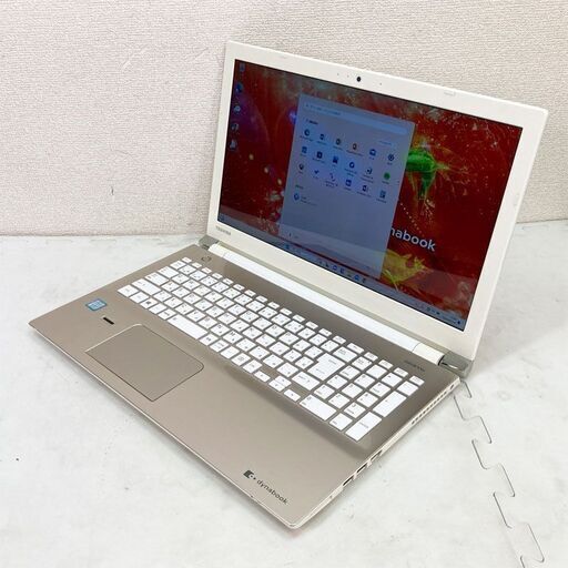 Windows11 第7世代CPU搭載 サテンゴールド Blu-Ray リカバリ内蔵 ★ 東芝 dynabook T75/DG Core i7-7500U(2.7G/2コア) メモリ16GB SSD256GB