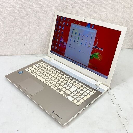 Windows11 第6世代CPU搭載 サテンゴールド Blu-Ray リカバリ内蔵 ★ 東芝 dynabook T75/UG Core i7-6500U(2.5G/2コア) メモリ16GB SSD256GB