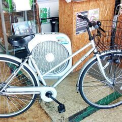 あさひ アフィッシュ27インチ変速なしシティサイクル自転車